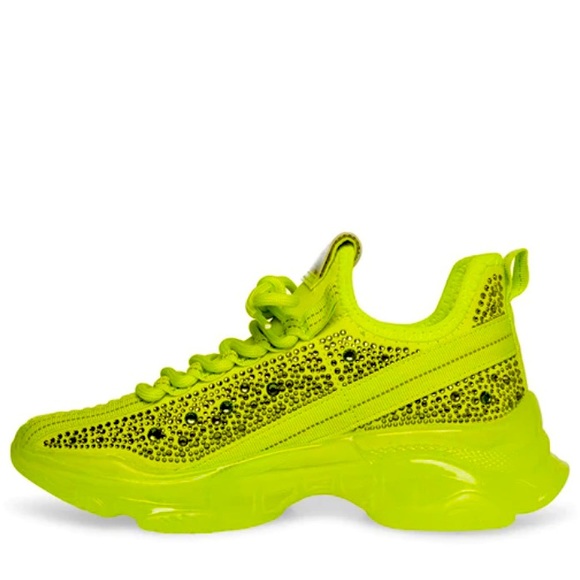 Steve Madden Neon Green sneakers - Picture 2 of 3